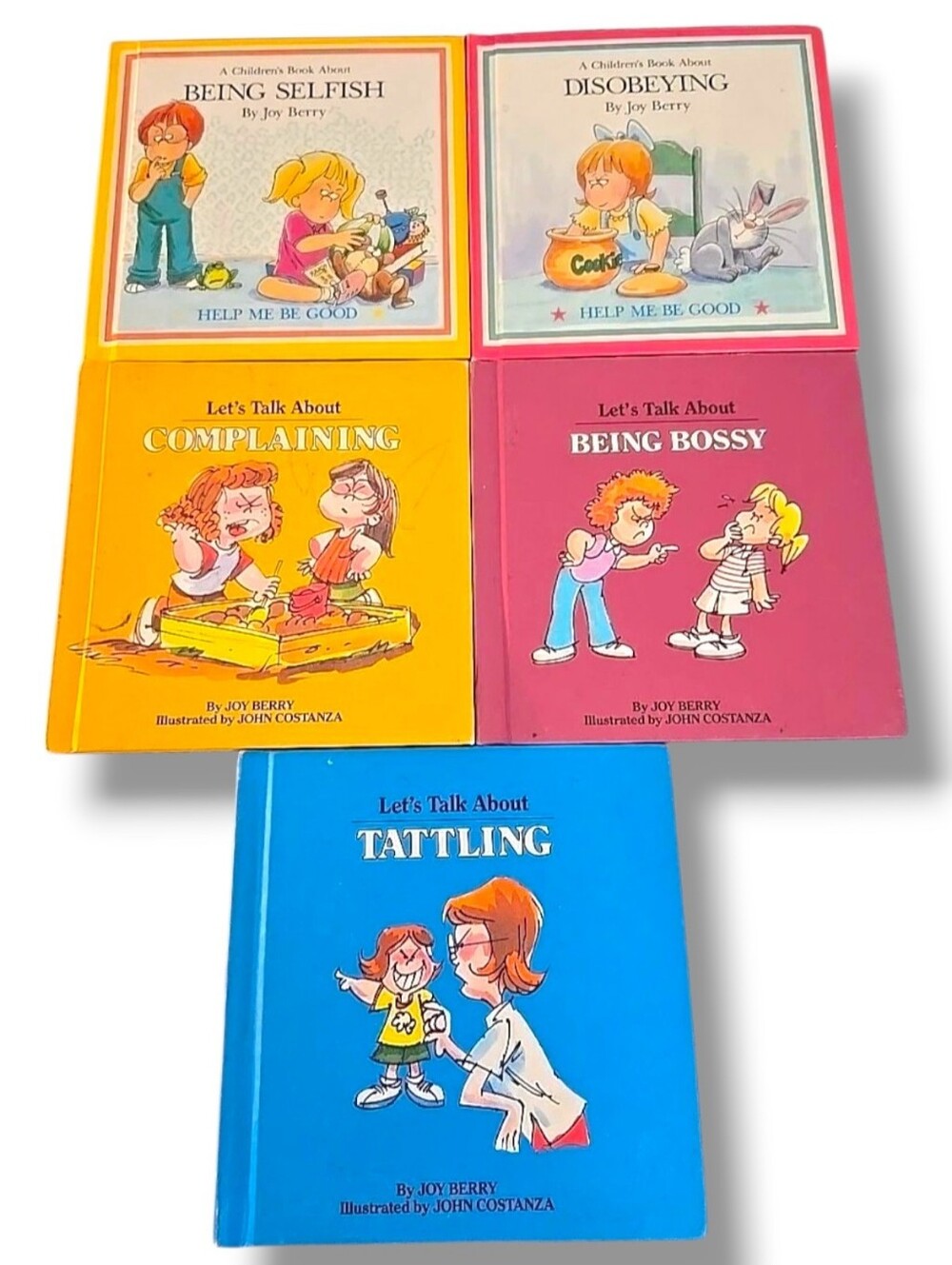 Joy Berry 5 Book Lot Children's Lets Talk About